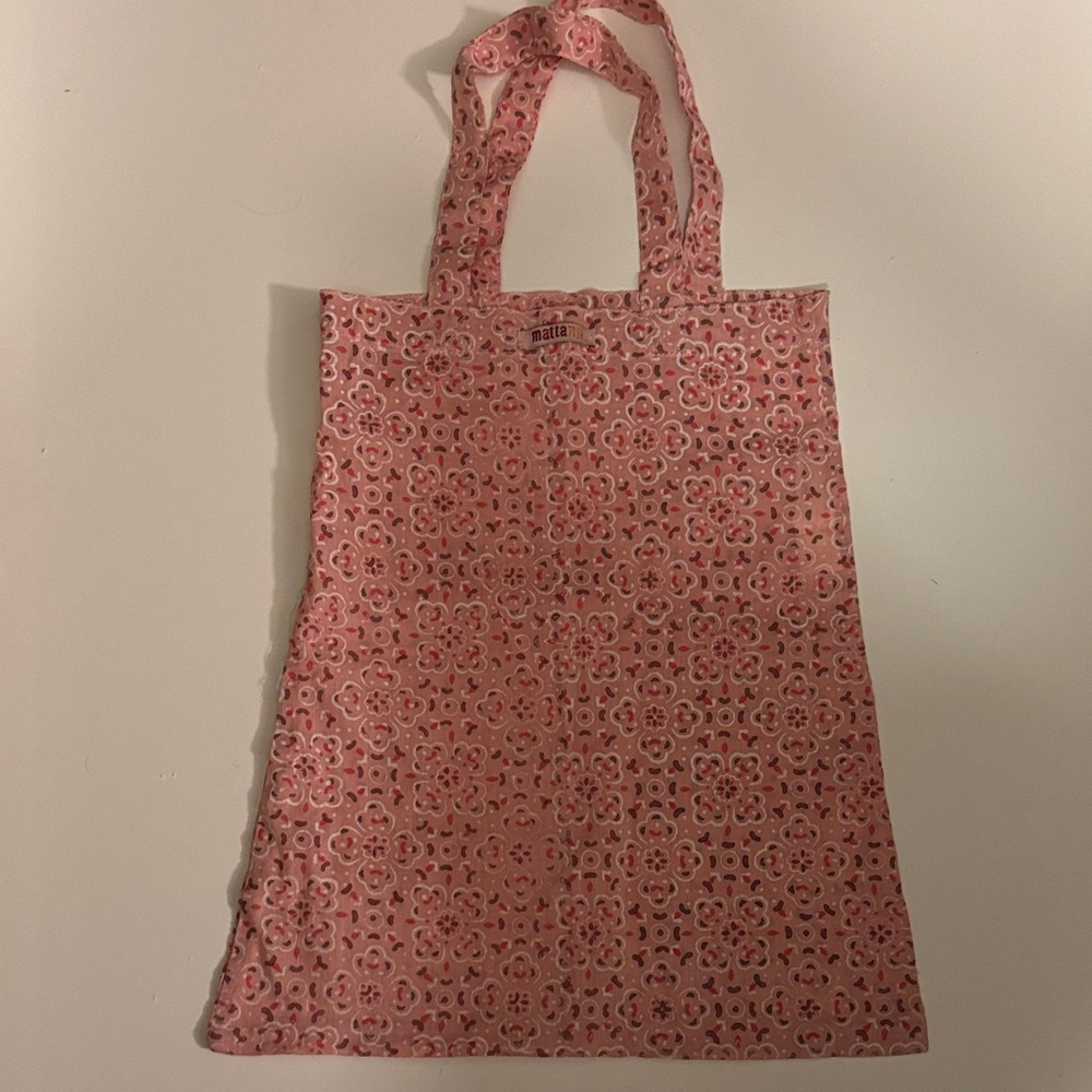 Cotton bag, Indian block printed.